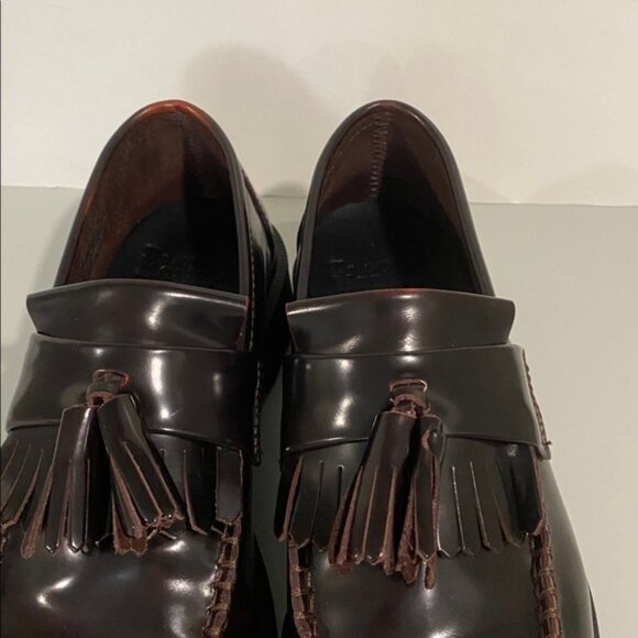 Dr. Martens Adrian NEW Cherry Red Arcadia Loafers Size 7  Classic Tassel Design - Picture 5 of 15